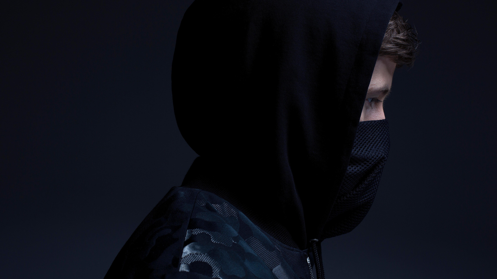 2018 Alan Walker Dark Background 5k