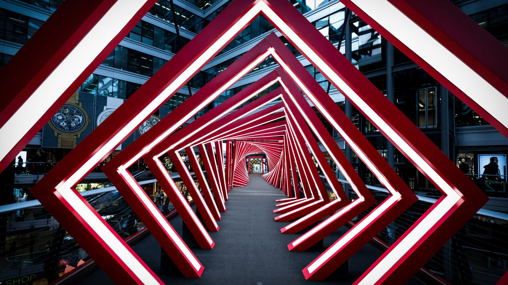 Architecture Abstract Sqaure
