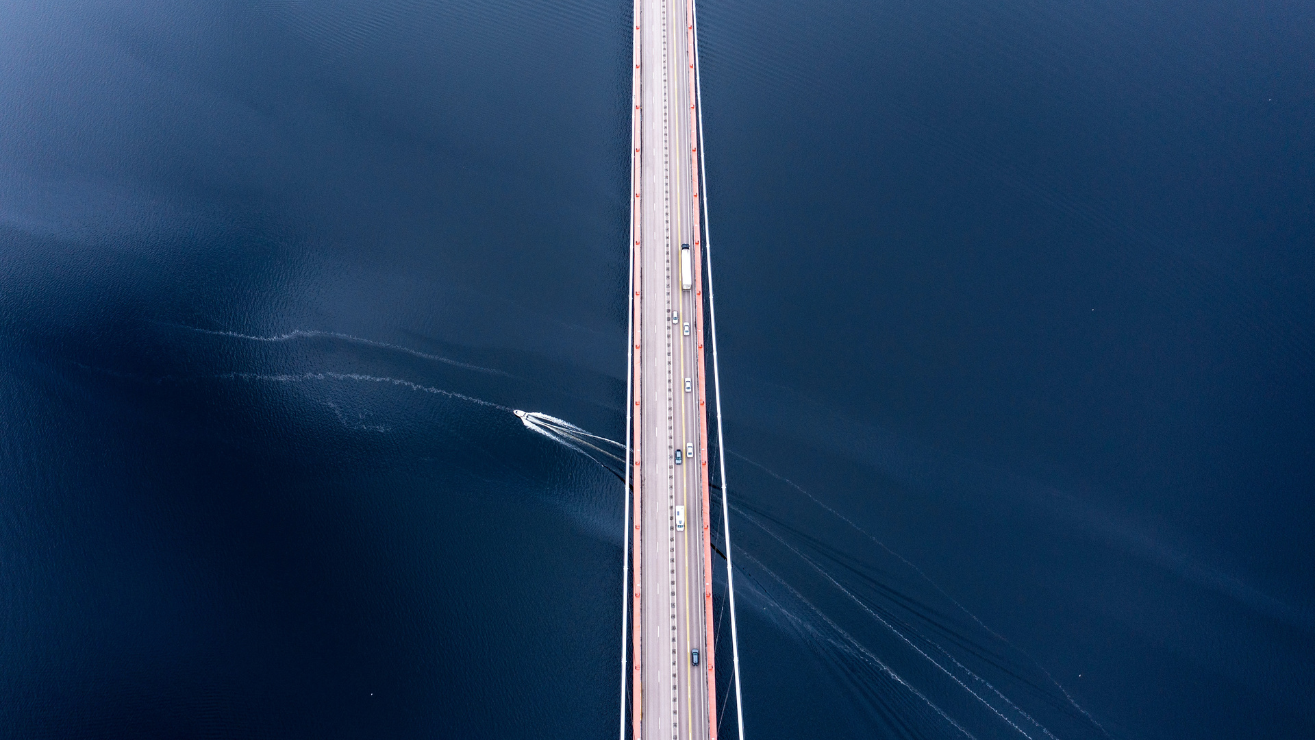 Bridge Under Blue Sky 5k