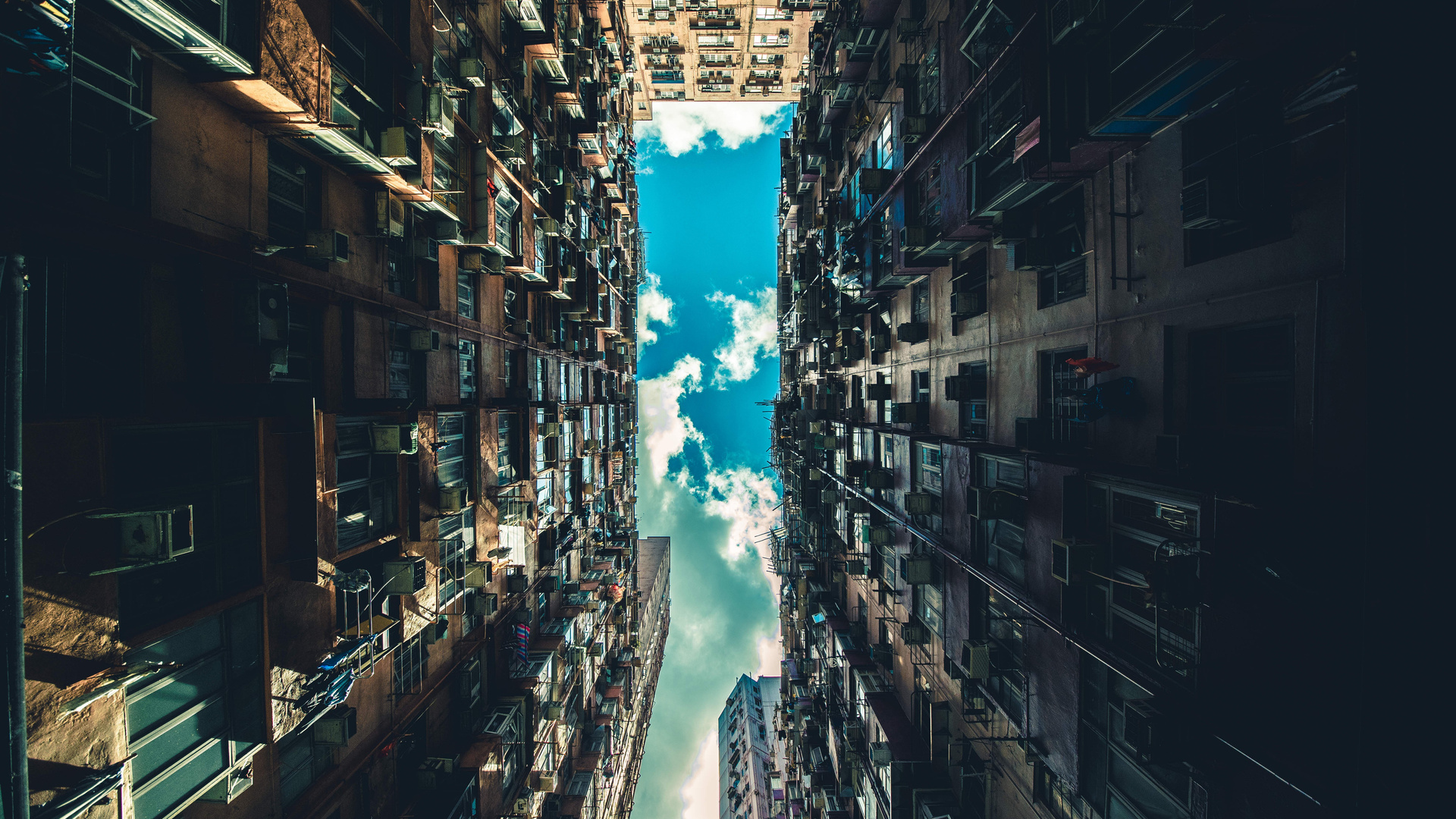 Building View From Bottom