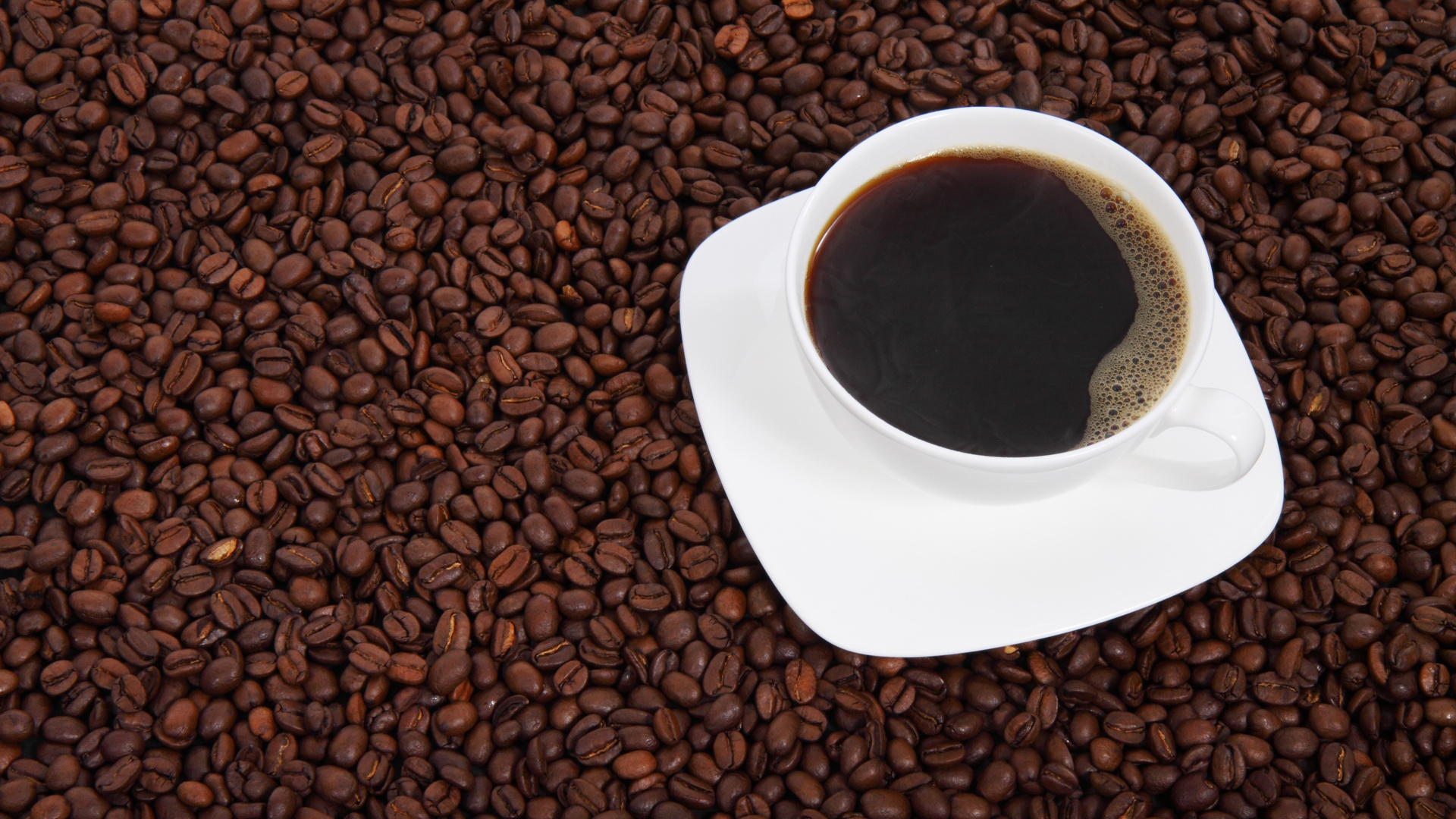 Coffee Cup Beans 4k