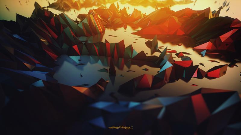 3 Dimensional Abstract Digital Art