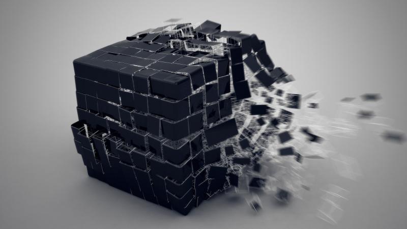 3d Cube Burst