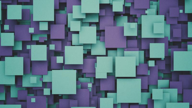 3d Digital Art Cubes 4k