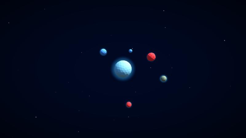 3d Planets