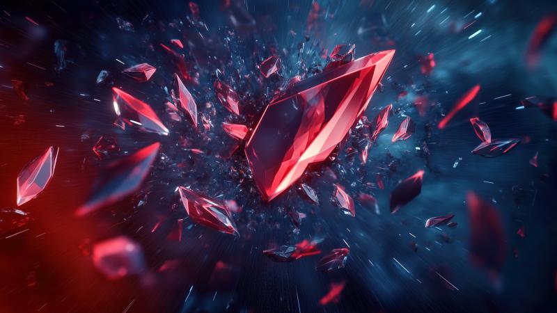 Abstract Cosmic Crystals Beyond The Light Years