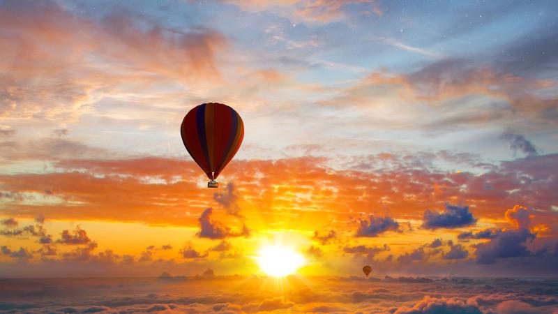 Air Balloons Cloudland 4k