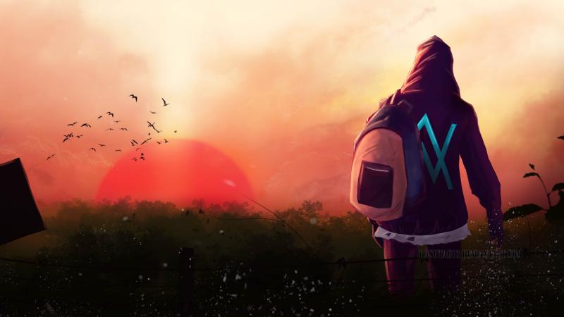 Alan Walker Artwork 5k