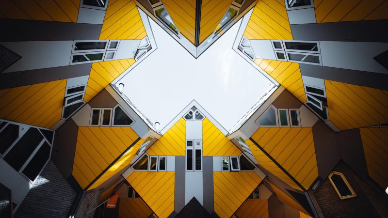 Architecture Building Abstract 4k