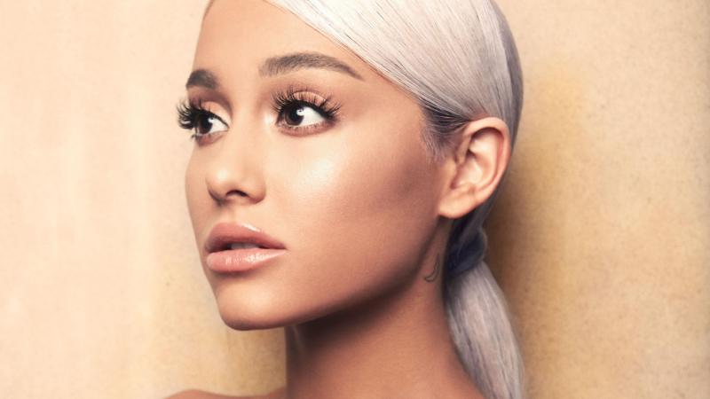 Ariana Grande Face Portrait 4k