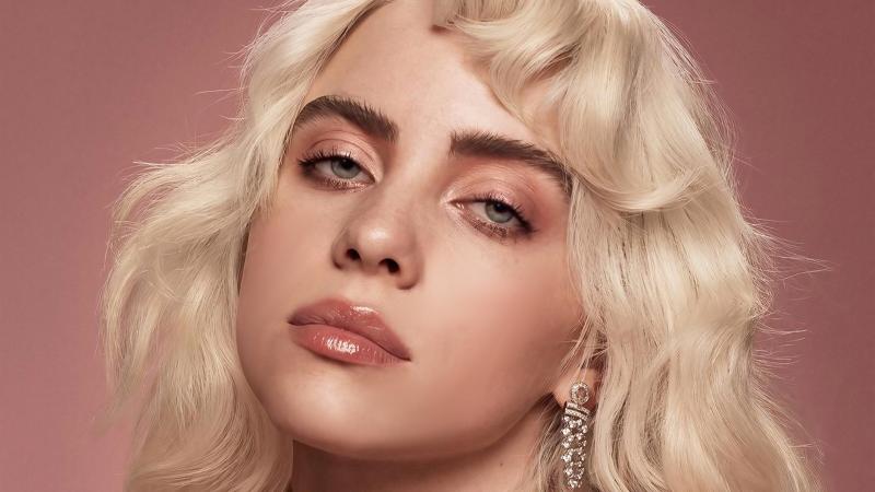 Billie Eilish Vogue Uk 2021 4k