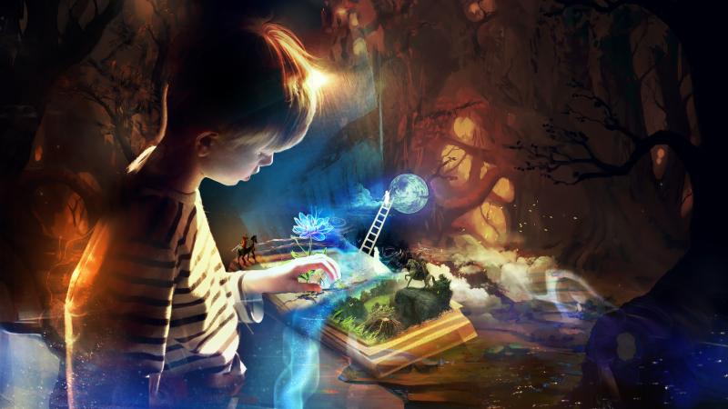 Book Imagination - Wallpaper Download