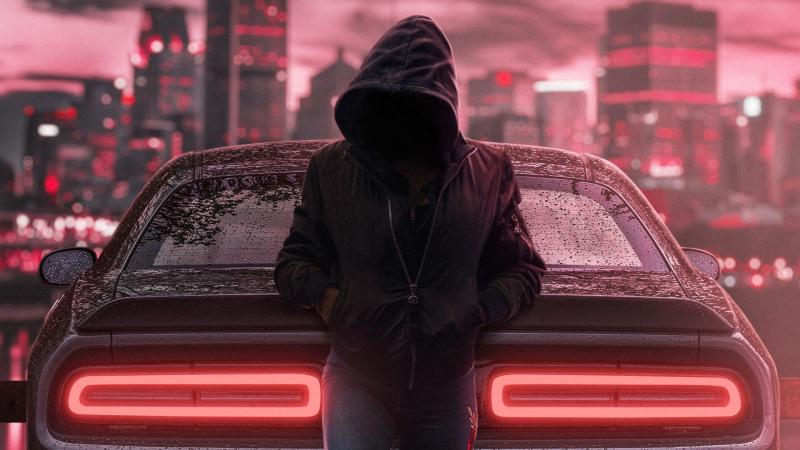 Challenger Hoodie Anonymus Guy