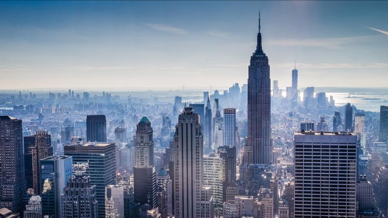 City 4k Buildings Skyscraper View