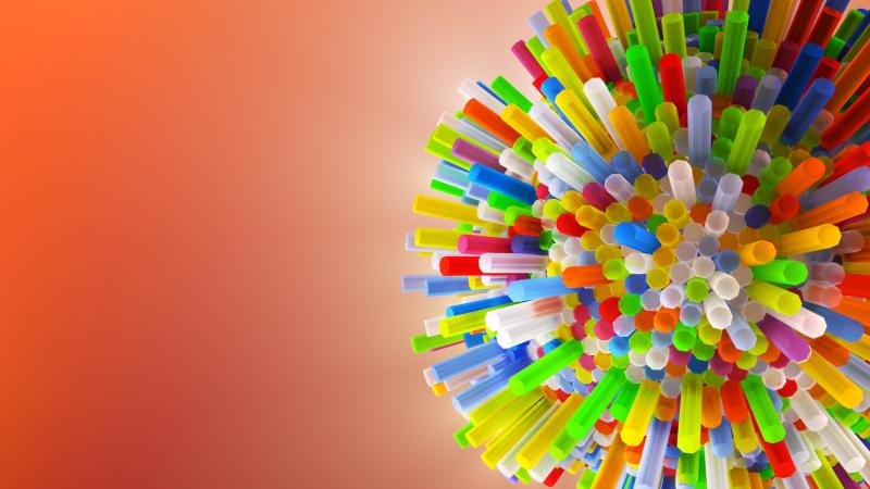 Colorful 3d Pipes