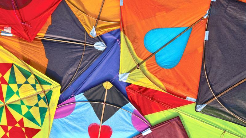 Colourful Kites
