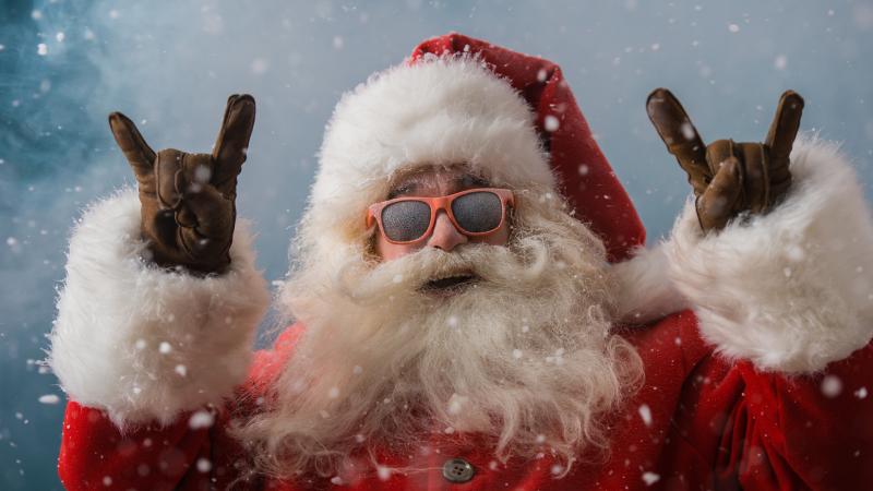 Cool Santa Claus 4k