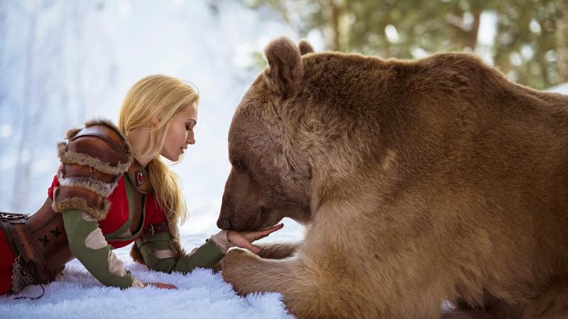 Cosplay Bear Armor Costume Wild Girl