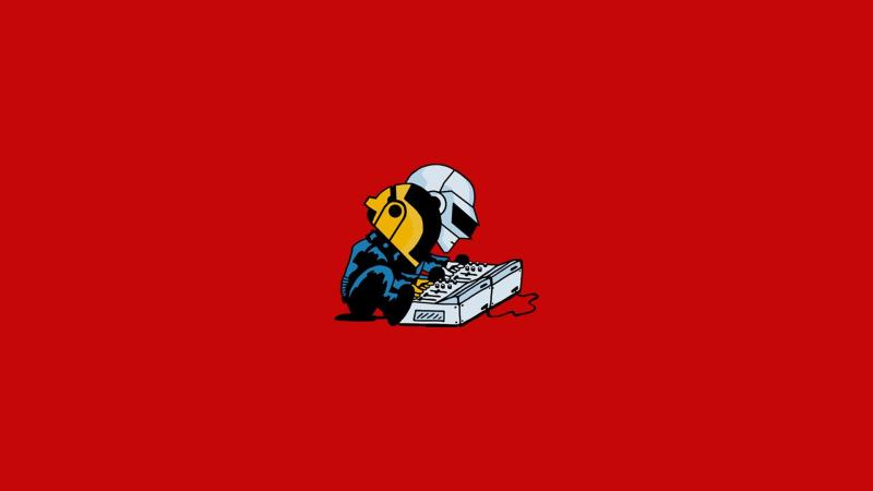 Daft Punk Minimalism