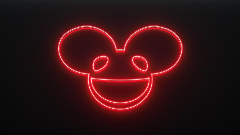 Deadmau5 Neon Logo 4k
