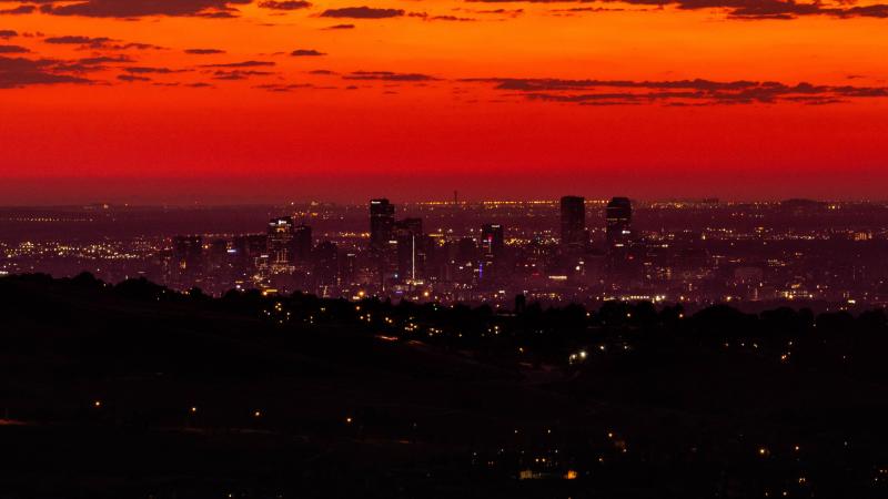 Denver From Red Rocks 5k - Wallpaper Download