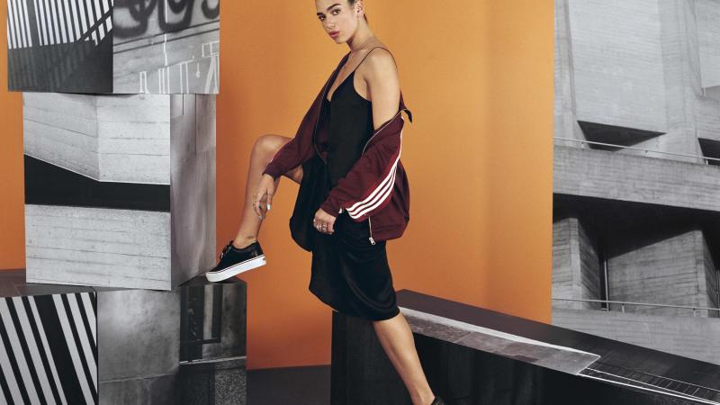 Dua Lipa Foot Locker Photoshoot 4k