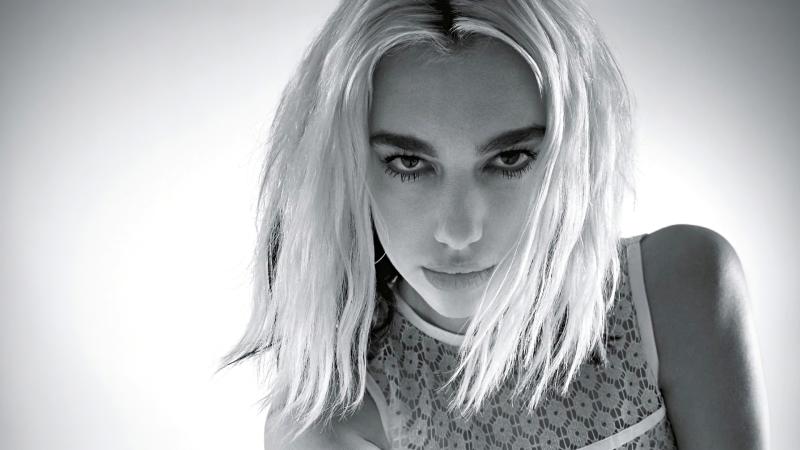 Dua Lipa Vogue Australia Monochrome