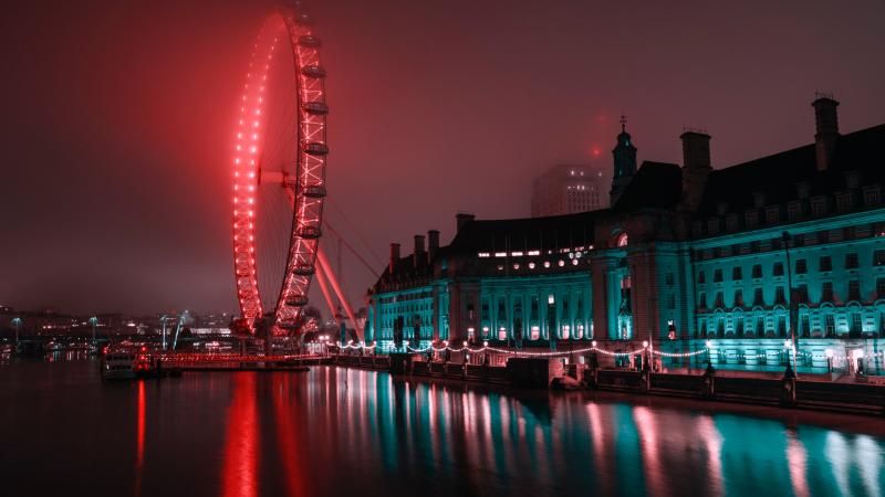 Ferris Wheel Amusement Park 5k - Wallpaper Download