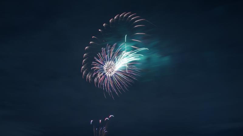 Fireworks Night 4k