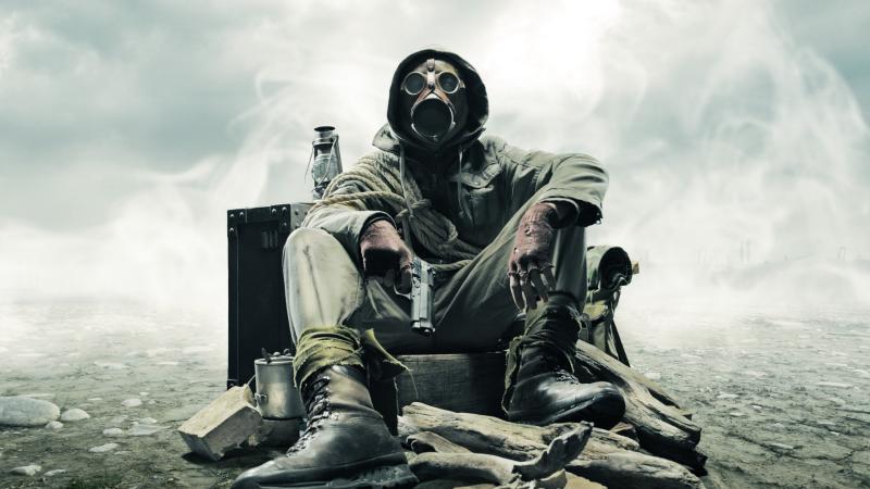 Gas Mask Soldier Apocalypse