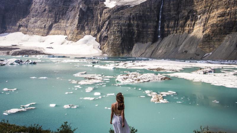 Girl Mountains Photography