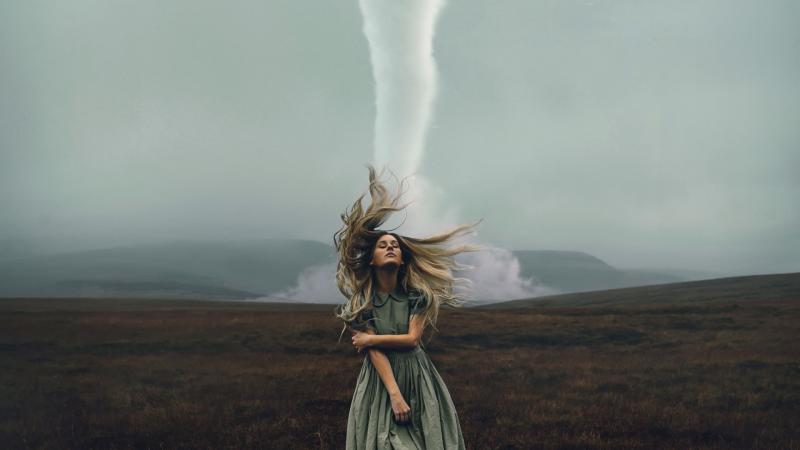 Girl Tornado Photography