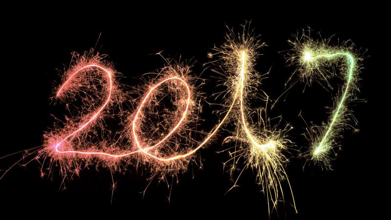 Happy New Year 2017 - Wallpaper Download