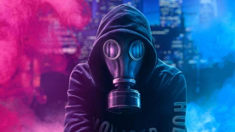 Hoodie Guy Mask Man 4k