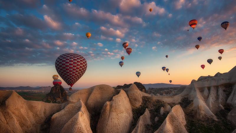 Hot Air Balloon Photography