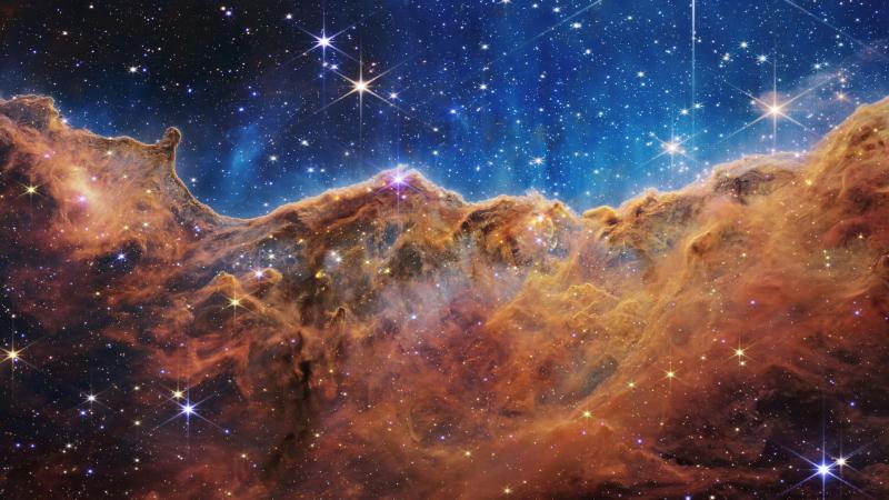 James Webb Cosmic Cliffs 8k