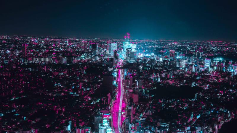 Japan Osaka 8k