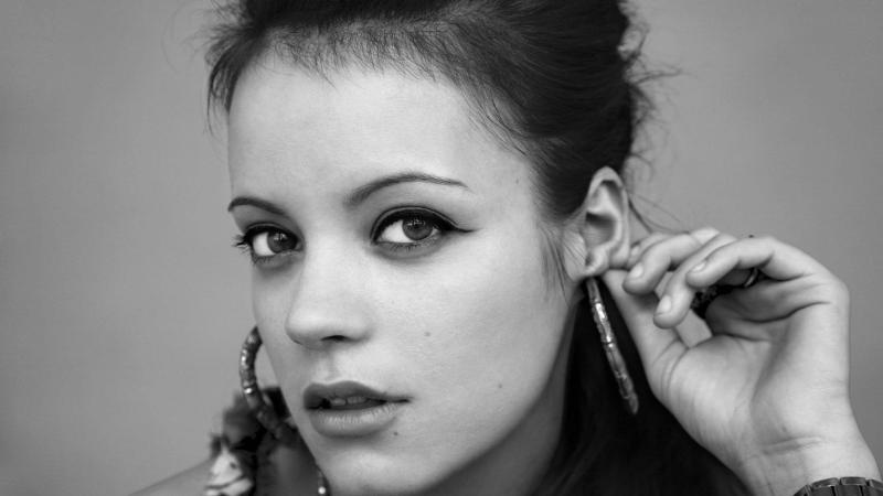 Lily Allen Monochrome