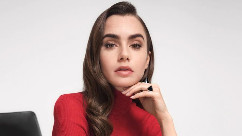 Lily Collins Cartier Clash 4k