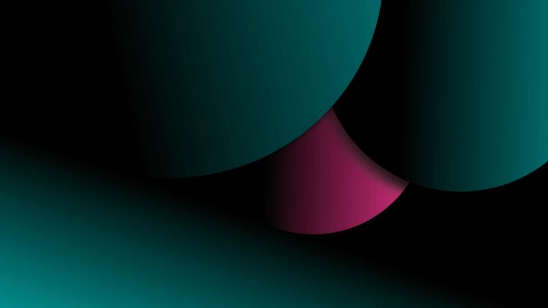 Maroon Curved Shape Abstract