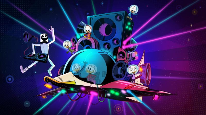 Marshmello Ducktales 4k Art