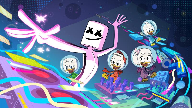 Marshmello Ducktales 4k