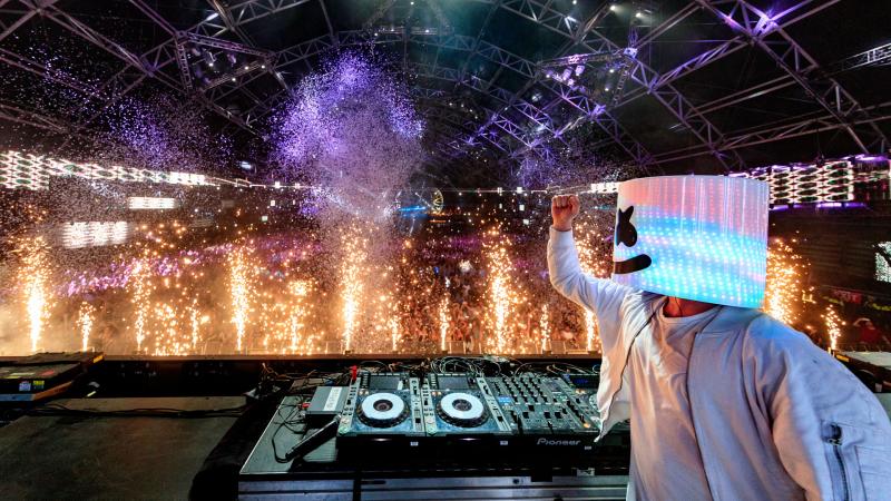 Marshmello Live Concert