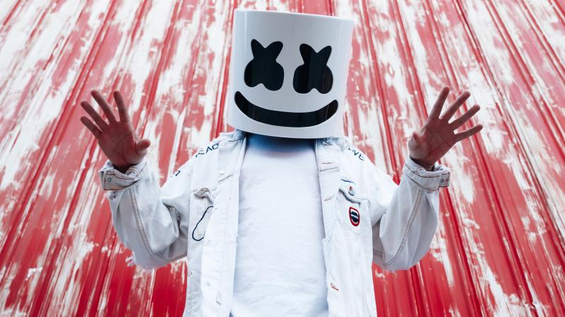 Marshmello Press Photoshoot