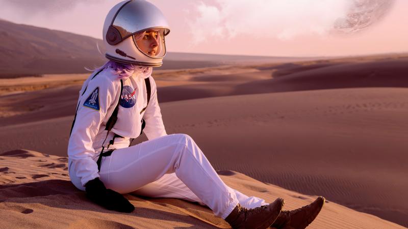 Nasa Girl Cosplay