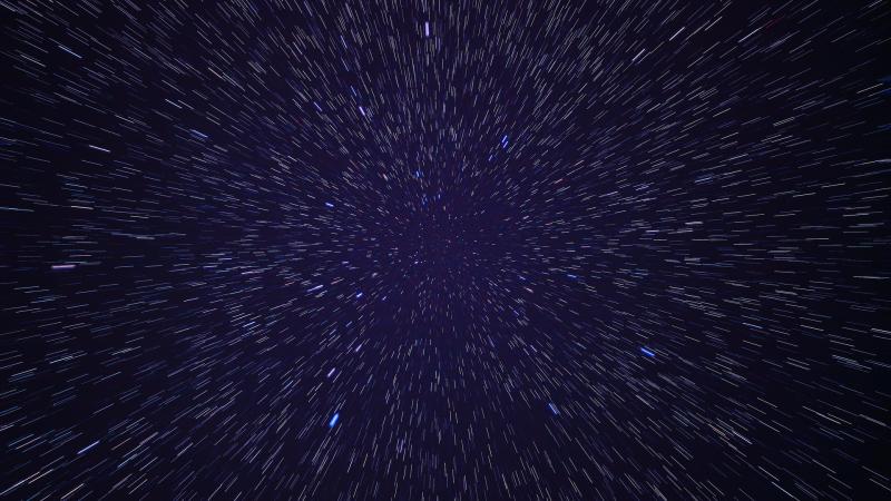Night Stars Pattern Lights 5k