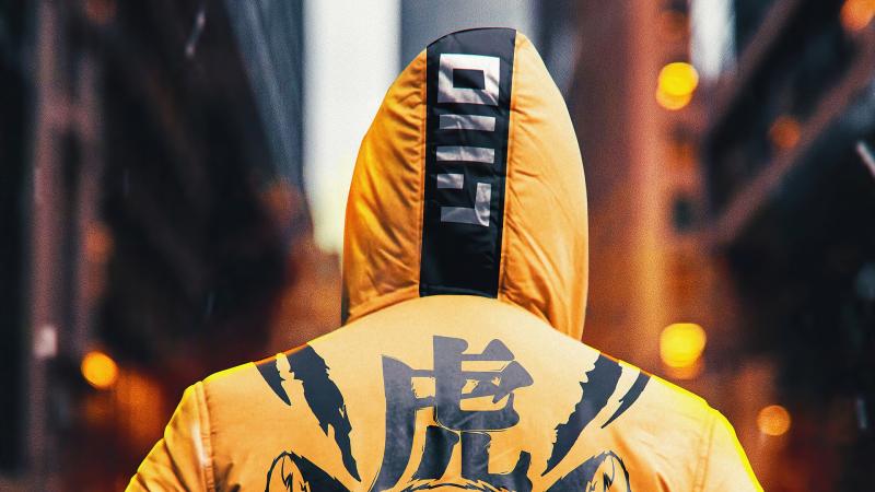 Ninja Hoodie Boy 4k