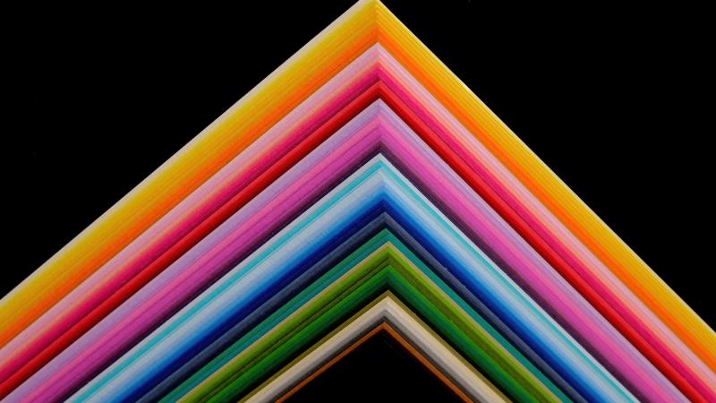 Paper Stacked Shape Abstract 5k