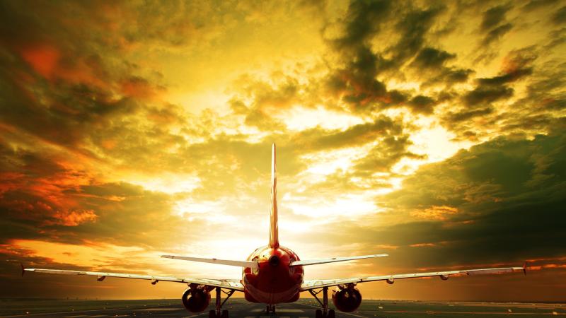 Passenger Airplane 4k