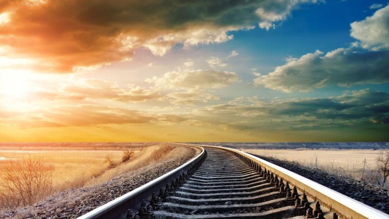 Railway Track 4k